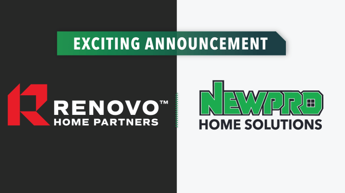 NEWPRO Home Solutions Joins Renovo Home Partners